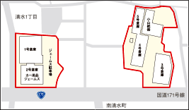 倉庫配置図